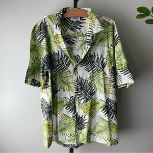 Vintage Hawaii Pacific Legend Button Down Shirt Tiki Hawaiian Mens Size 2XL